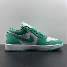 Cargar imagen en el visor de la galería, Air Jordan 1 Low White Turquoise-White DC0774-132