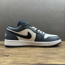 Cargar imagen en el visor de la galería, Air Jordan 1 Low Armory Navy White Black 553558-414