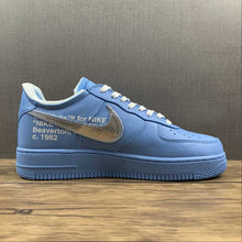 Cargar imagen en el visor de la galería, Air Force 1 07 OW VIRGIL University Blue CI1173-400