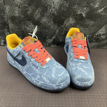 Cargar imagen en el visor de la galería, Air Force 1 Levi´s Denim-Obsidian-Dark-Sulfur CV0670-447