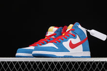 Cargar imagen en el visor de la galería, SB Dunk High Pro Doraemon White Blue Red CI2692-400