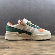 Cargar imagen en el visor de la galería, Adidas Forum 84 Low White Green Orange GY4125