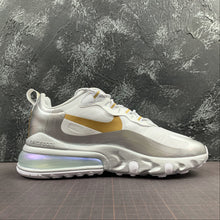 Cargar imagen en el visor de la galería, Air Max 270 React White White-Metallic Sliver CQ4597-110