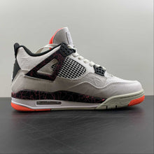 Cargar imagen en el visor de la galería, Air Jordan 4 Retro White Black Bright Crimson 308497-116