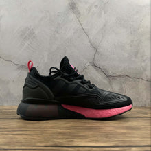 Cargar imagen en el visor de la galería, Adidas ZX 2K Boost Black Shock Pink FV8986