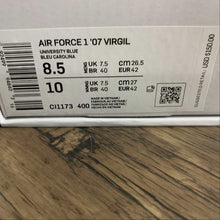 Cargar imagen en el visor de la galería, Air Force 1 07 OW VIRGIL University Blue CI1173-400