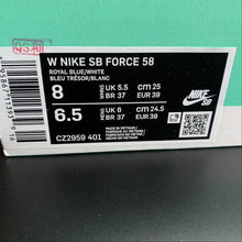 Cargar imagen en el visor de la galería, SB Force 58 Royal Blue White CZ2959-401