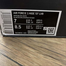 Cargar imagen en el visor de la galería, Air Force 1 High 07 LV8 White Black-White DC0831-101