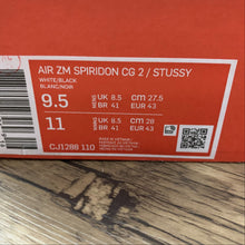 Cargar imagen en el visor de la galería, Air Zm Spiridon Cg 2 Stussy White Black CJ1288-110