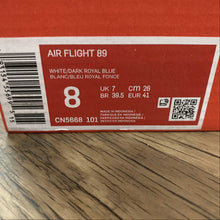 Cargar imagen en el visor de la galería, Air Flight 89 White Dark Royal Blue CN5668-101