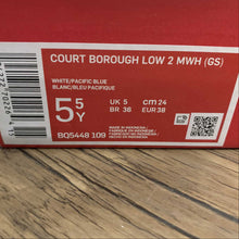 Cargar imagen en el visor de la galería, Court Borough Low 2 Mwh White Pacific Blue BQ5448-109