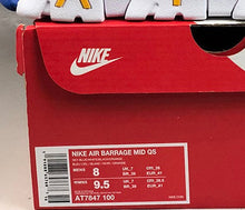 Cargar imagen en el visor de la galería, Air Barrage Mid QS Sky Blue White Black Orange AT7847-100