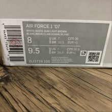 Cargar imagen en el visor de la galería, Air Force 1 07 White White-Gum Light Brown DJ2739-100