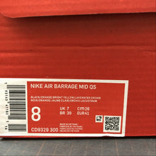 Cargar imagen en el visor de la galería, Air Barrage Mid QS Black Orange Bright Yellow CD9329-300
