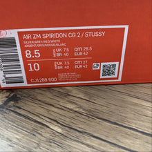 Cargar imagen en el visor de la galería, Air Zm Spiridon Cg 2 Stussy Silver Grey Red White CJ1288-600