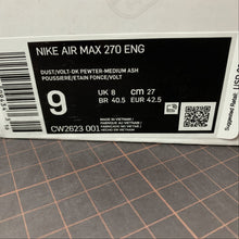 Cargar imagen en el visor de la galería, Air Max 270 React ENG Dust Volt-Dk Pewter-Medium Ash CW2623-001
