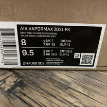 Cargar imagen en el visor de la galería, Air VaporMax 2021 FK Grey Pink Fluorescent Green DH4088-002