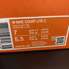 Cargar imagen en el visor de la galería, Court Lite 2 Black Light Pink DR9761-120