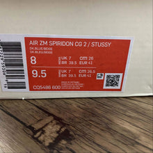 Cargar imagen en el visor de la galería, Air Zm Spiridon Cg 2 Stussy Dk Blue Beige CQ5486-600