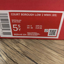 Cargar imagen en el visor de la galería, Court Borough Low 2 Mvh White Black BQ5448-104