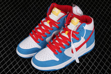 Cargar imagen en el visor de la galería, SB Dunk High Pro Doraemon White Blue Red CI2692-400