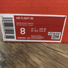 Cargar imagen en el visor de la galería, Air Flight 89 White Court Purple CN0050-101