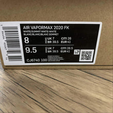 Cargar imagen en el visor de la galería, Air VaporMax 2020 FK White Summit White-White CJ6740-100