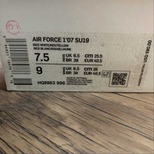 Cargar imagen en el visor de la galería, Air Force 1 07 SU19 Rice White Red Yellow HQ8863-996