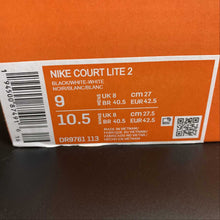 Cargar imagen en el visor de la galería, Court Lite 2 Black White-White DR9761-113