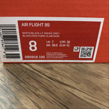 Cargar imagen en el visor de la galería, Air Flight 89 White Black LT Smoke Grey DB5918-100