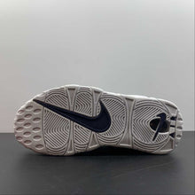 Cargar imagen en el visor de la galería, Air More Uptempo White Midnight Navy White Custom DH9719 100