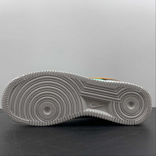 Cargar imagen en el visor de la galería, Air Force 1 07 Low White Black Raw Rubber Sole CI0057-100