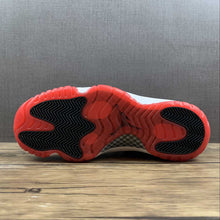Cargar imagen en el visor de la galería, Air Jordan 11 Retro Low Black True Red-White 528895-012