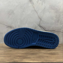 Cargar imagen en el visor de la galería, Air Jordan 1 High OG SP Sail Black-Mltry Blue-Shy Pnk MNJDLS-642