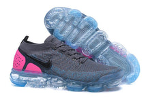Cargar imagen en el visor de la galería, Air VaporMax Flyknit 2.0 Grey Pink Blue Black