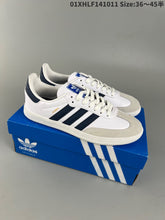 Cargar imagen en el visor de la galería, Adidas Samba ADV White Shadow Navy GW3158