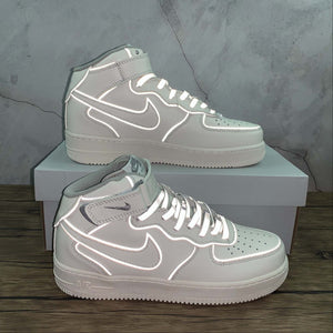 Air Force 1 07 Mid Daredevil Beige Gray White AQ1218-118