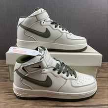 Cargar imagen en el visor de la galería, Air Force 1 07 Mid SU19 White Army Green RD6698-123
