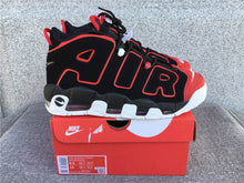 Cargar imagen en el visor de la galería, Air More Uptempo 96 Black University Red White D0274-001
