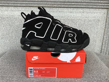 Cargar imagen en el visor de la galería, Air More Uptempo Black White-Black 414962-002

