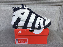 Cargar imagen en el visor de la galería, Air More Uptempo White Mid Navy Metallic Gold University 414962-104
