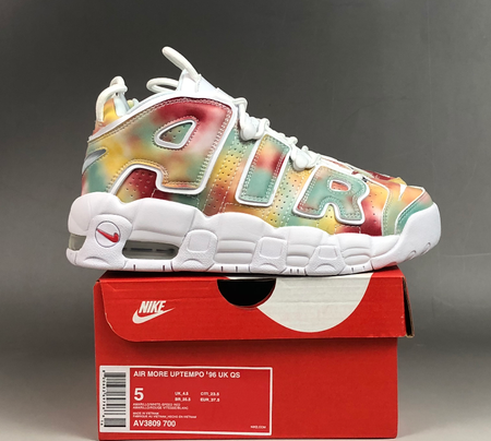 Air More Uptempo 96 UK QS Amarillo White Speed Red AV3809-700