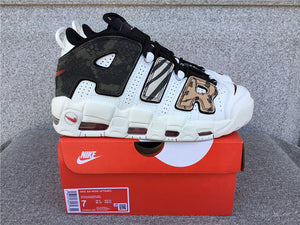 Air More Uptempo Animal White Black Leopard Print DZ4843-100