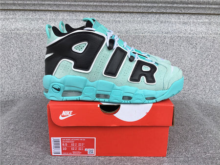Air More Uptempo 96 QS Light Aqua Black White CN8118-400