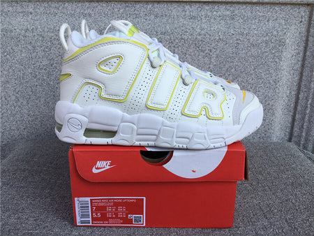 Air More Uptempo Summit White Opti Yellow DM3035 100