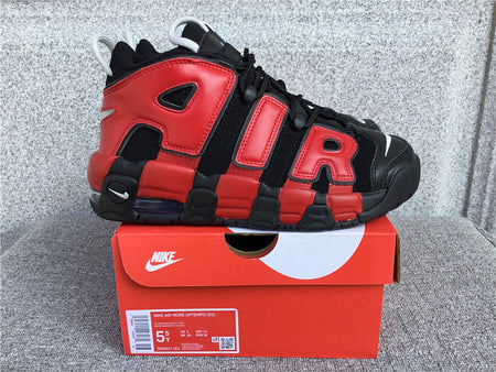 Air More Uptempo Black University Red DM0017-001