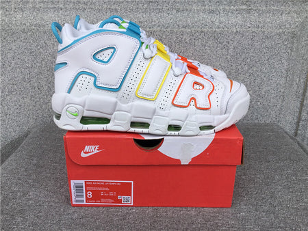 Air More Uptempo White Multi Color FJ4624-100