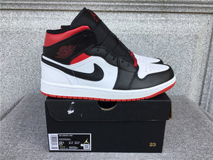 Air Jordan 1 Mid Gym Red Black Toe DQ8426-106