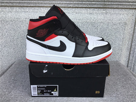 Air Jordan 1 Mid Gym Red Black Toe DQ8426-106