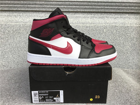 Air Jordan 1 Mid Noble Red 554724-066